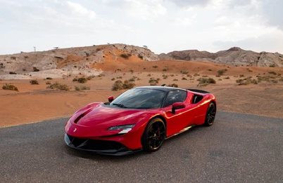 rent ferrari dubai per hour
